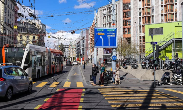 Most congested roads in Geneva revealed