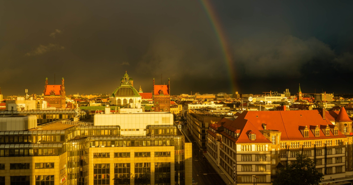 Summer Storm Munich Bavaria
