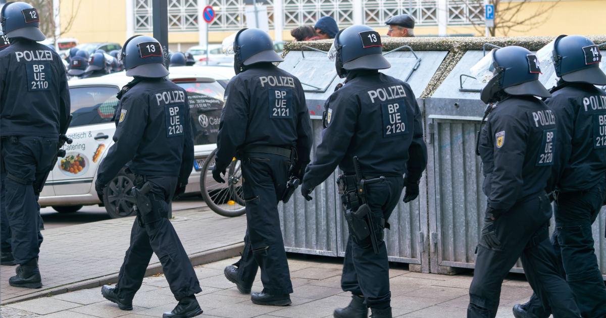 Police in Saxony Anhalt