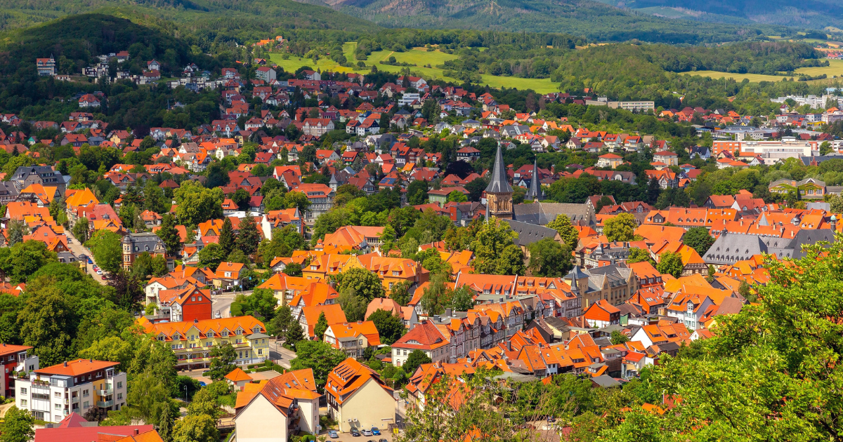 Houses in a German Town