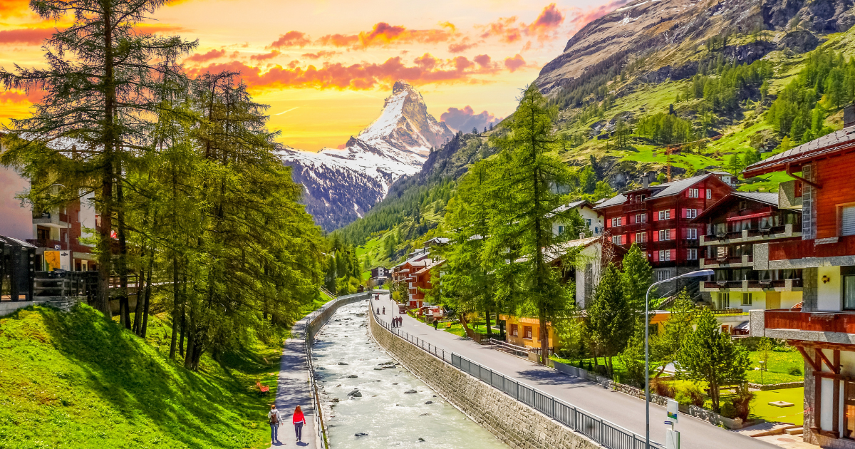 Enjoy the Sun Friday Switzerland Turns Cold and Wet by Saturday