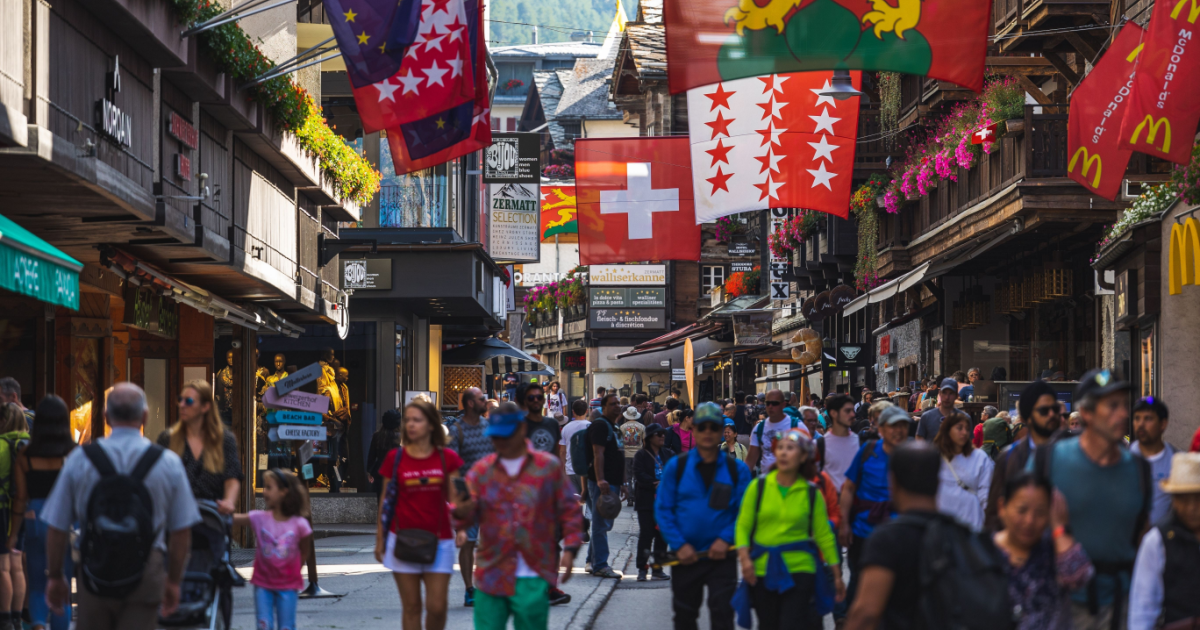 Which Swiss towns suffer most from overtourism?