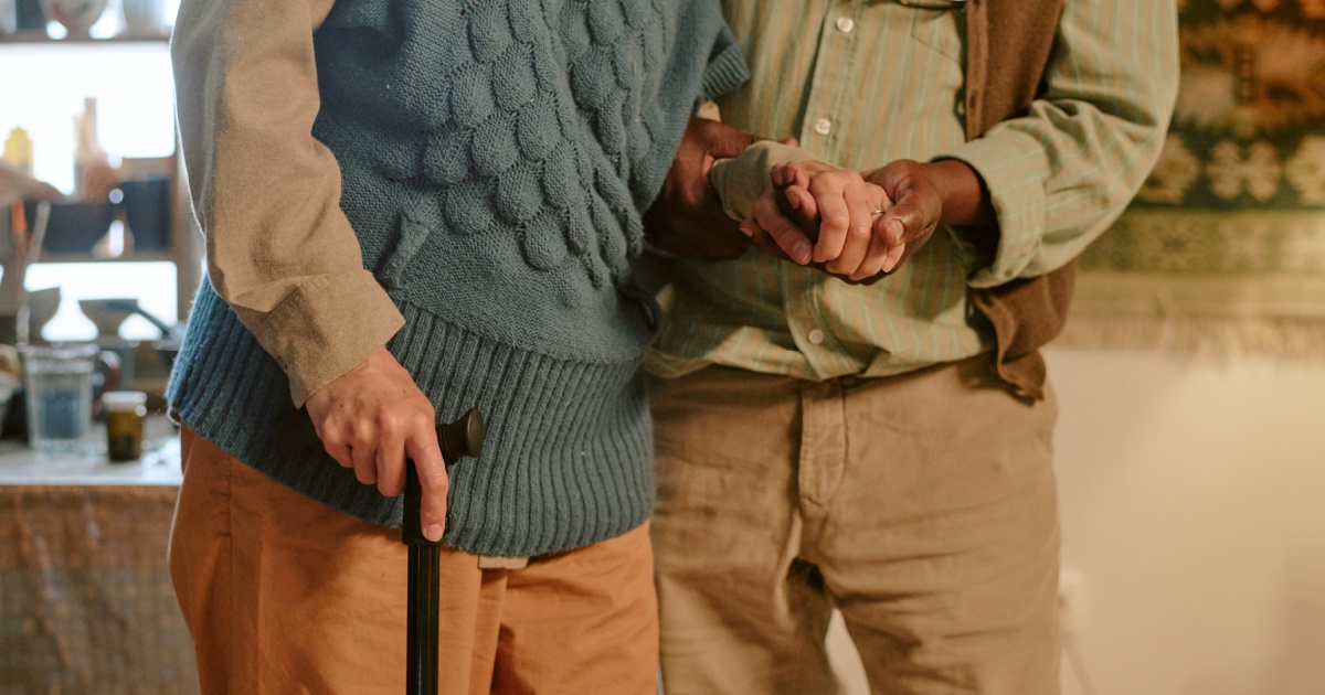 Elderly couple
