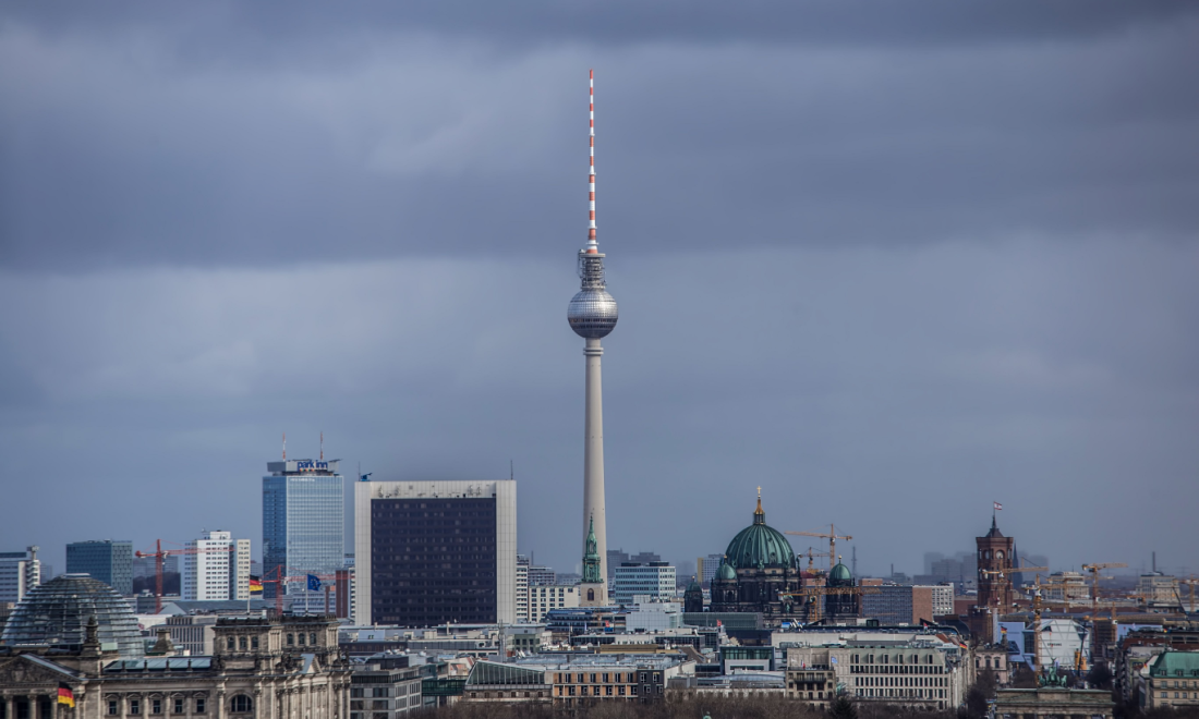 Sad weather over Berlin