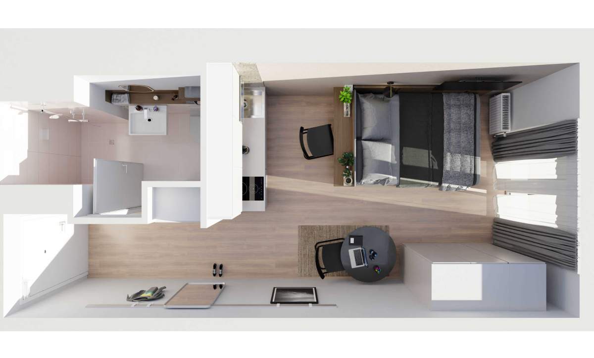Apartment, Hammerbrook Sachsenstraße, Hamburg
