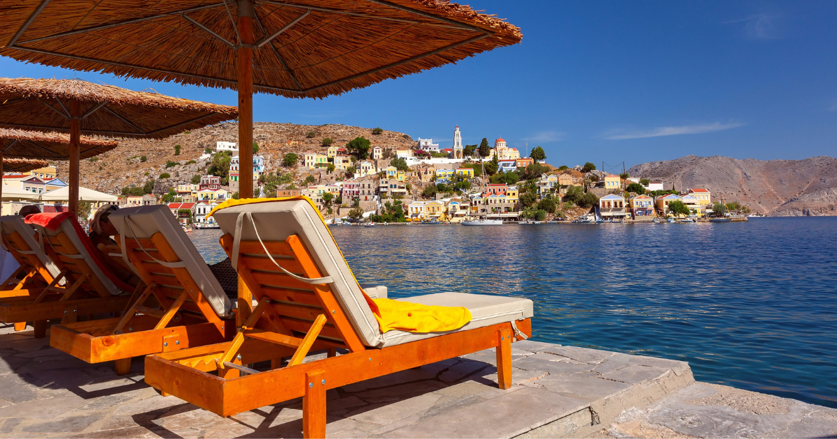 Reserved Sun Lounger German