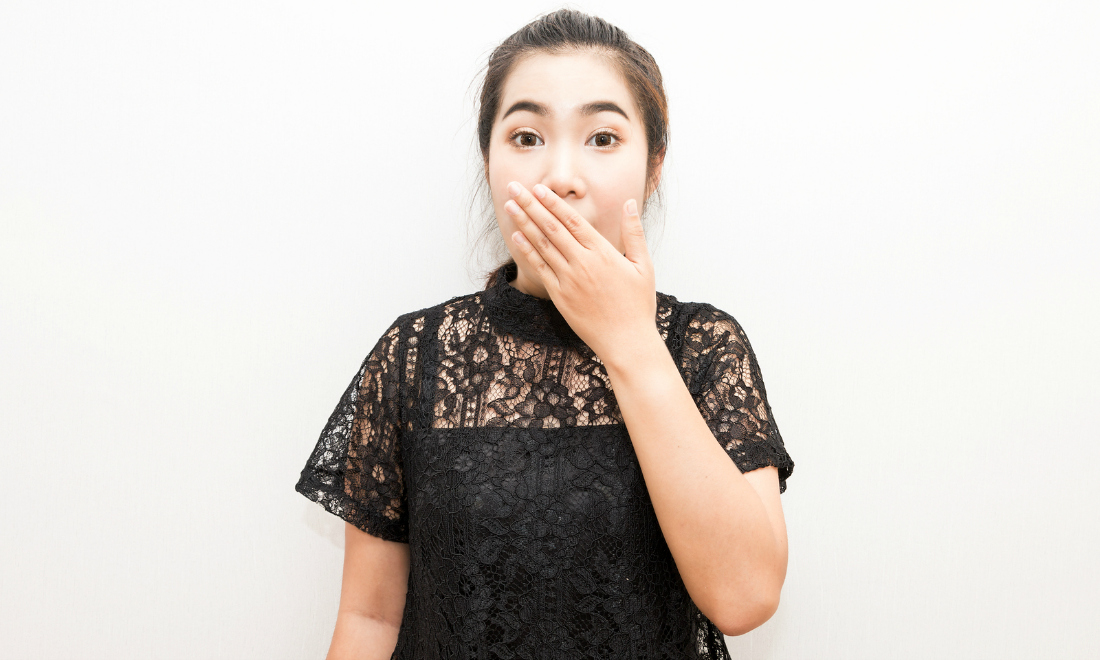 Surprised woman