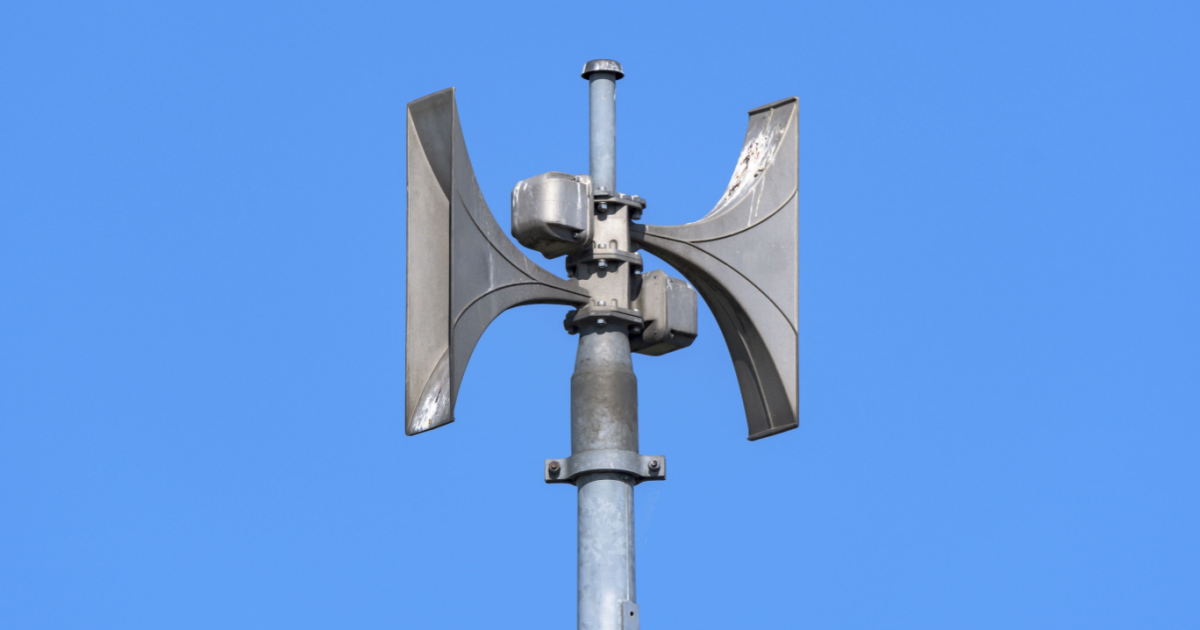 Warning Day Siren Germany