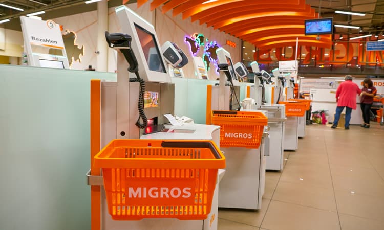 Swiss supermarket Migros switches to blue receipts in a bid to go green