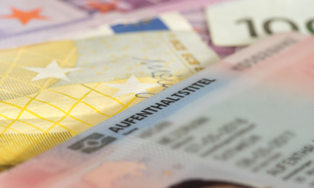 Money bribe for residence permit Munich, Germany