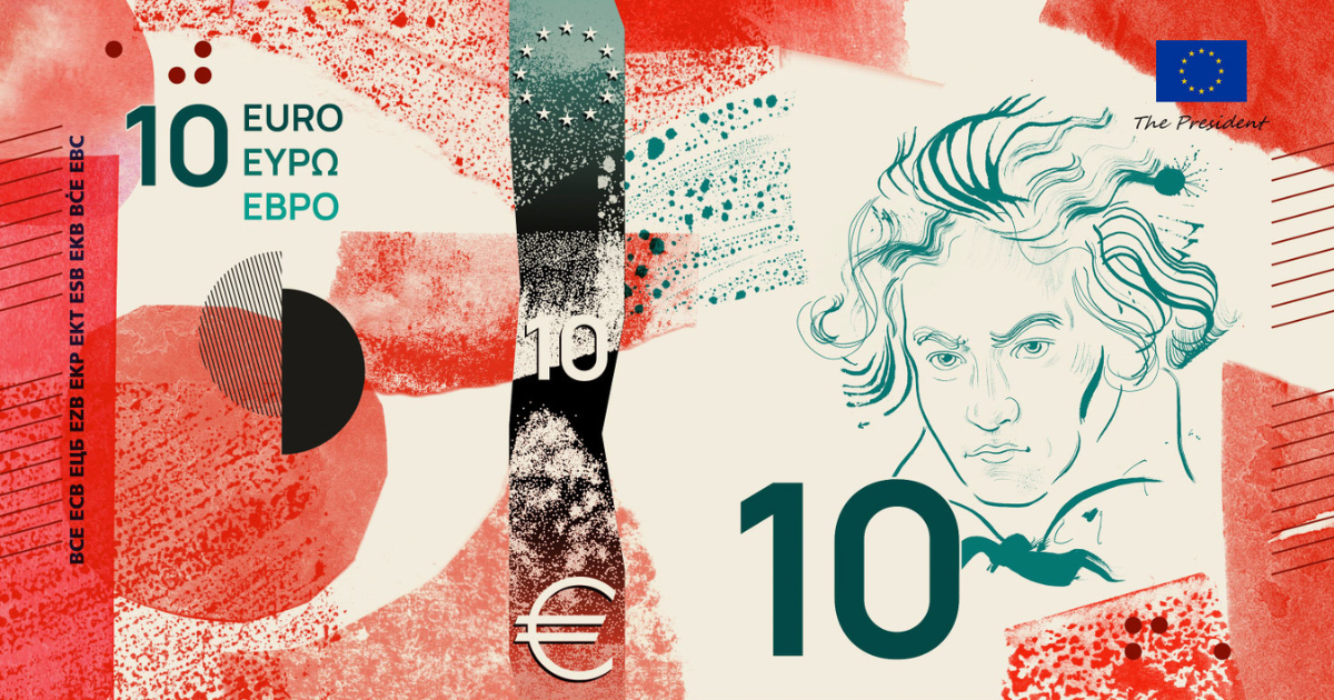 New Euro bank Note Design