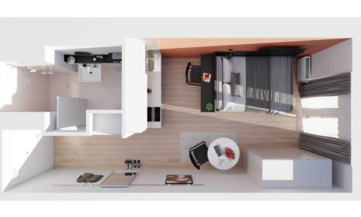 Apartment, Hammerbrook Sachsenstraße, Hamburg
