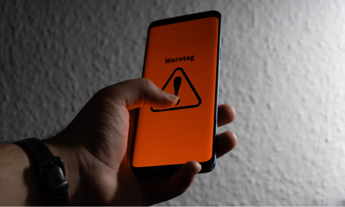 Warning alert in Germany september 2024