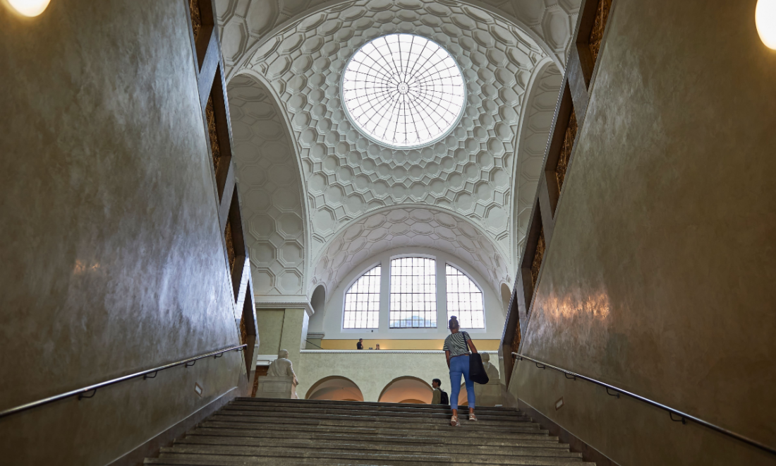 Main hall at LMU university Munich