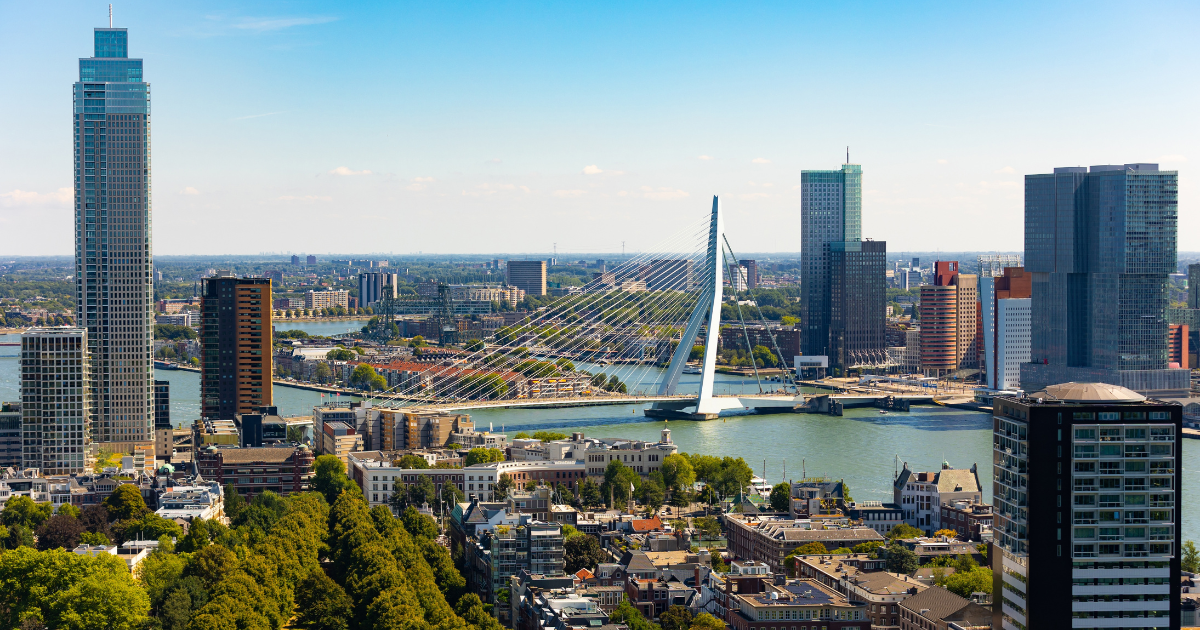 Rotterdam Before After Bombing