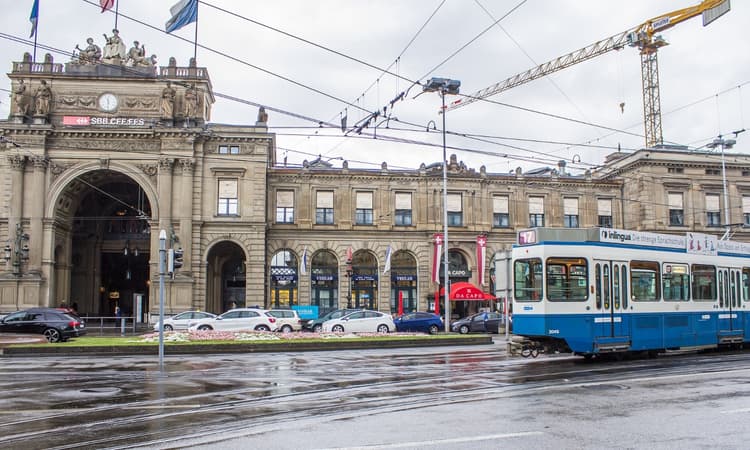 Zurich HB to be made completely car-free by 2050