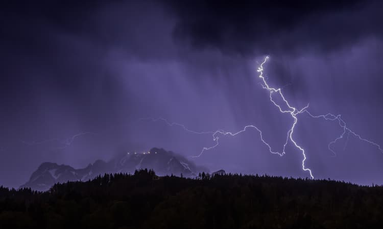 Lightning strikes Swiss rescue team responding to lightning strike