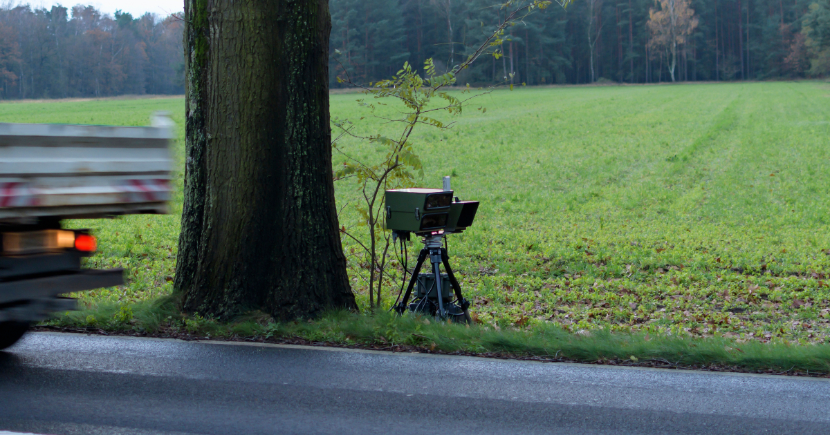 Mobile Speed Camera German Road