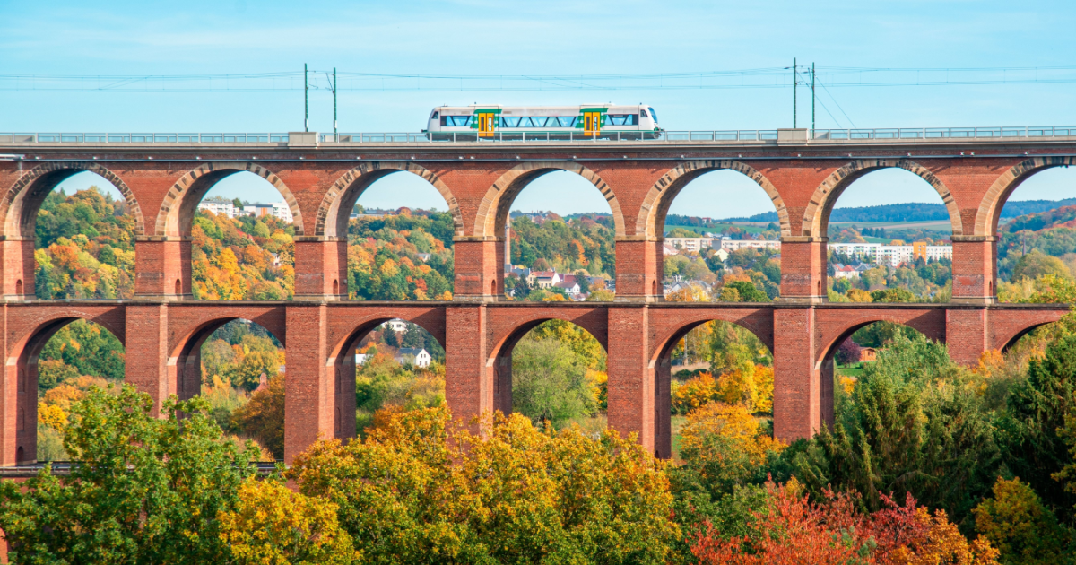 Deutsche Bahn Autumn Germany
