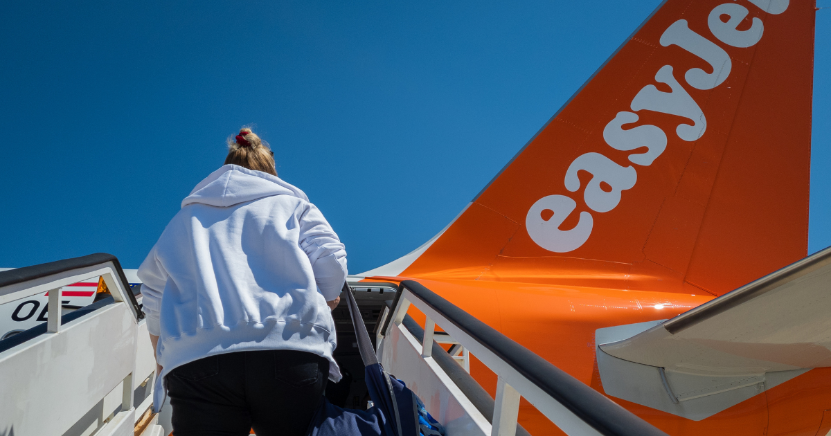 Boarding Easyjet Flight
