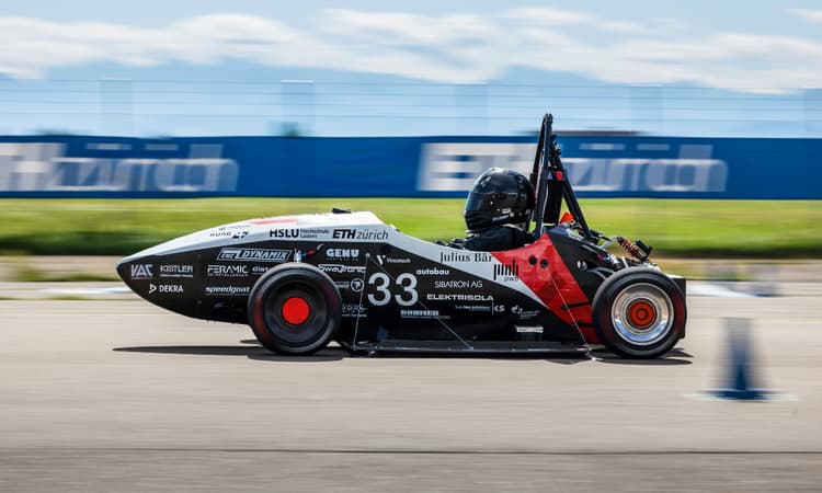Swiss students build fastest-accelerating electric car in the world