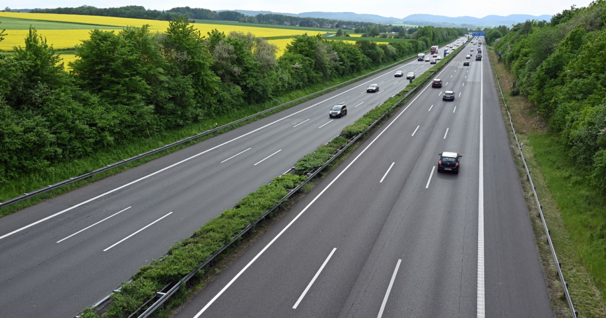 A2 Autobahn in Germany