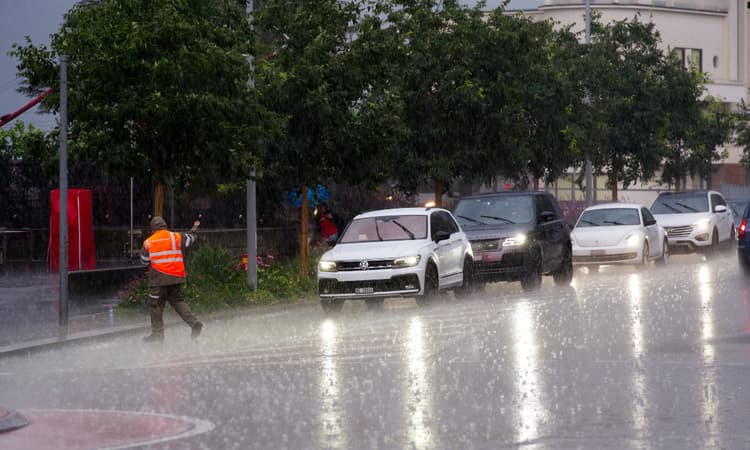 Weather warnings issued as Switzerland faces heavy rainstorms