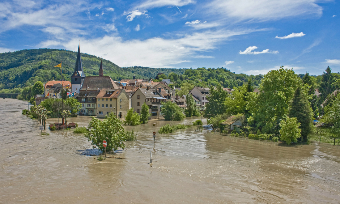 Flooding in southern Germany