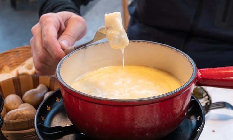 France beats Swiss record for the largest-ever cheese fondue