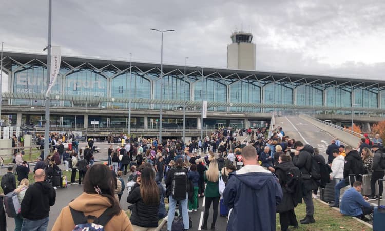 Basel Airport evacuated for the fourth time in 7 days 
