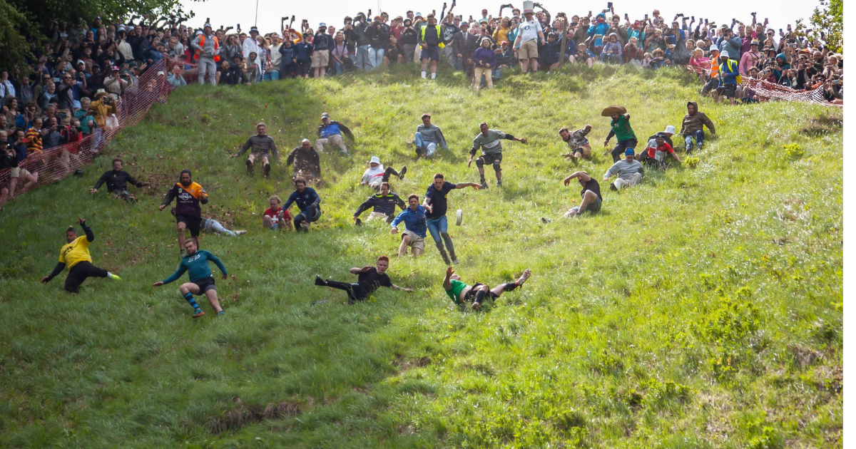 cheese rolling
