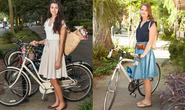 The Bicycle Wrap Skirt: for fashionable, active lifestyles - Main image / Thumbnail (1100 x 660)