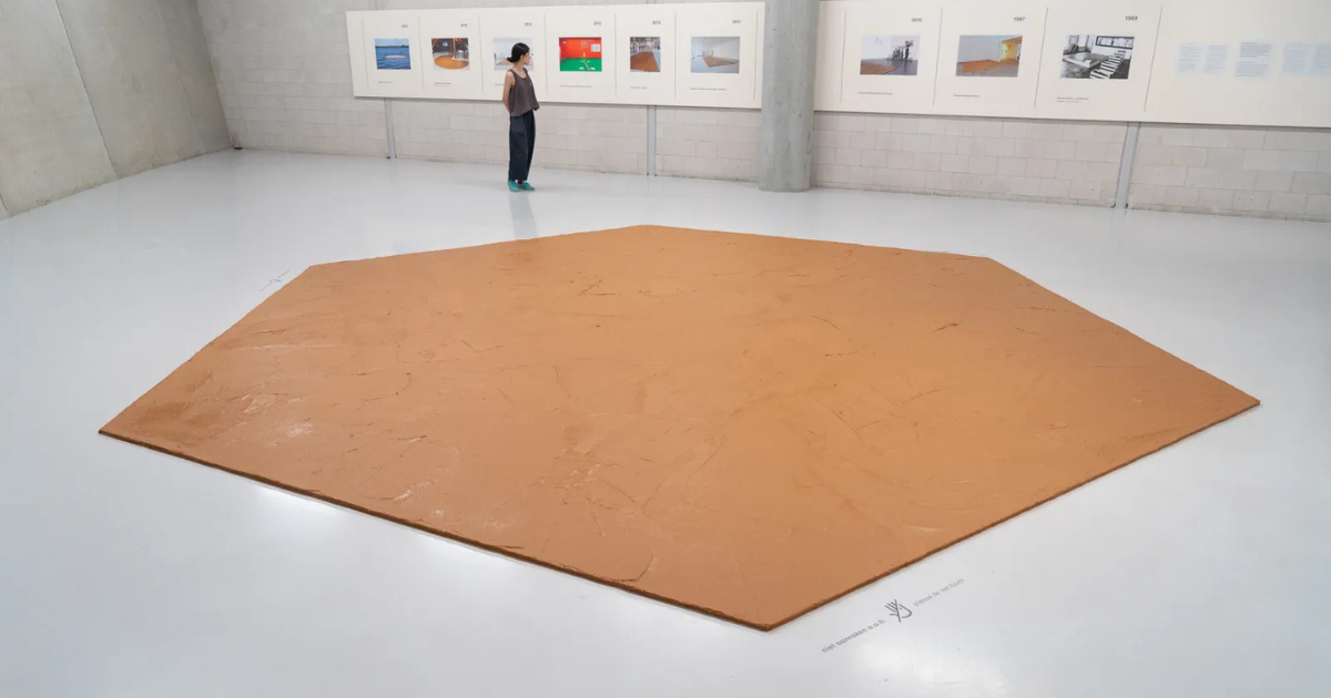Rotterdam museum visitors accidentally step on famous peanut butter floor