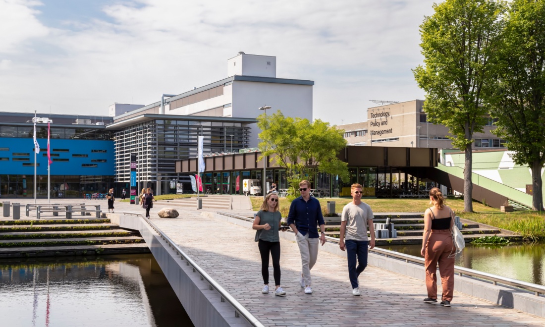 tu delft campus in the netherlands