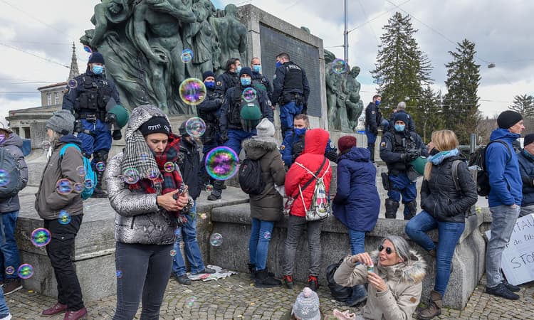 Bern saw a protest a day in 2021, causing millions of francs worth of damage