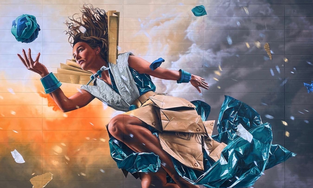 Trashure mural Studio Giftig Tilburg