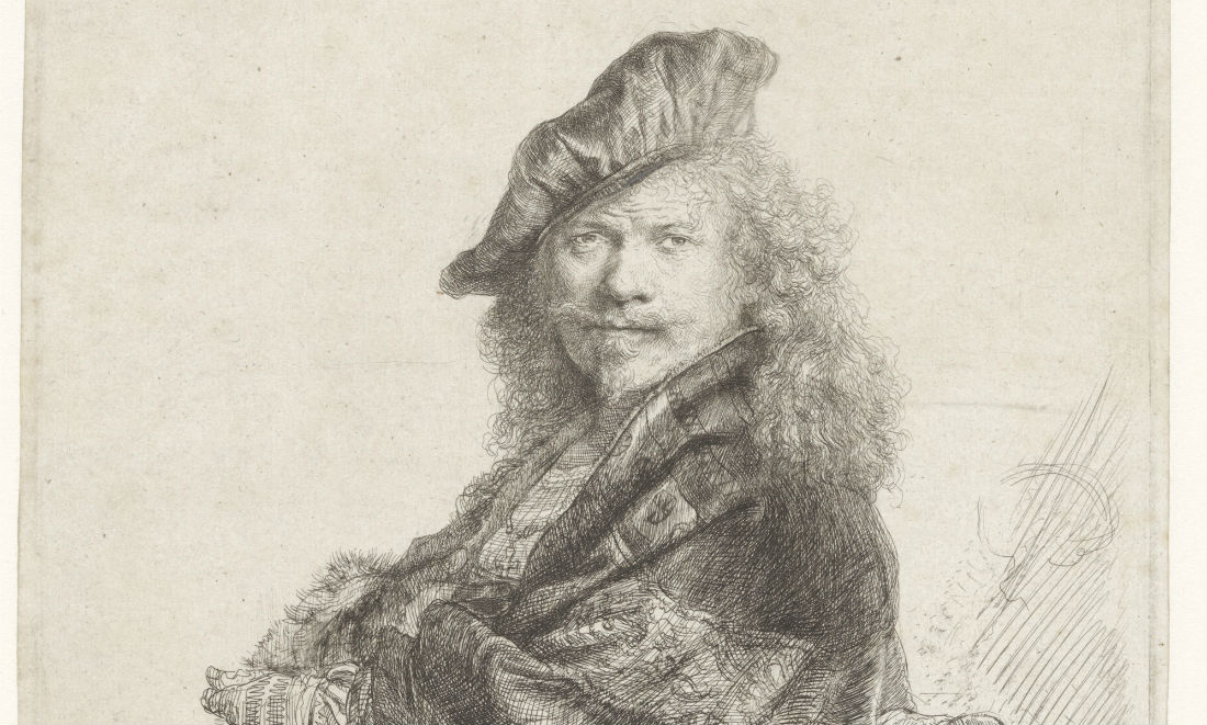 Rembrandt self portrait