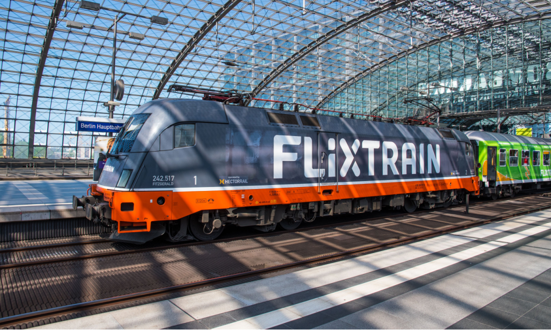 FlixTrain running Germany to Switzerland