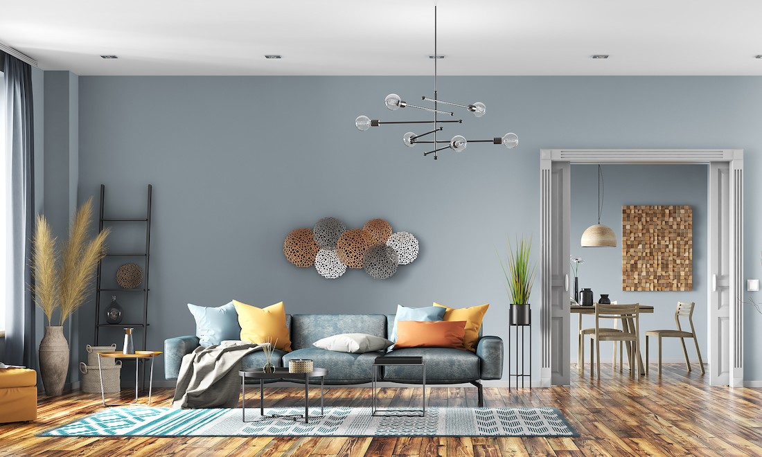 Living room interior design colours