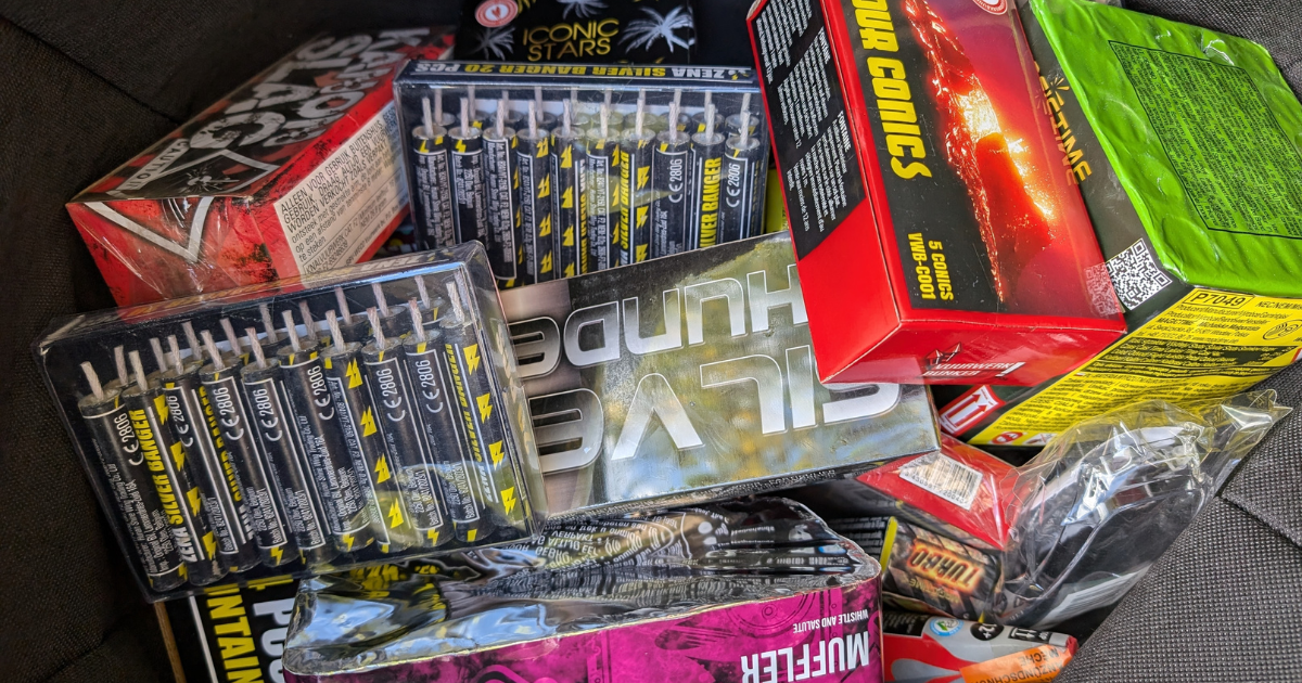 Dutch police seize 3.800 kilos of illegal fireworks from Germany