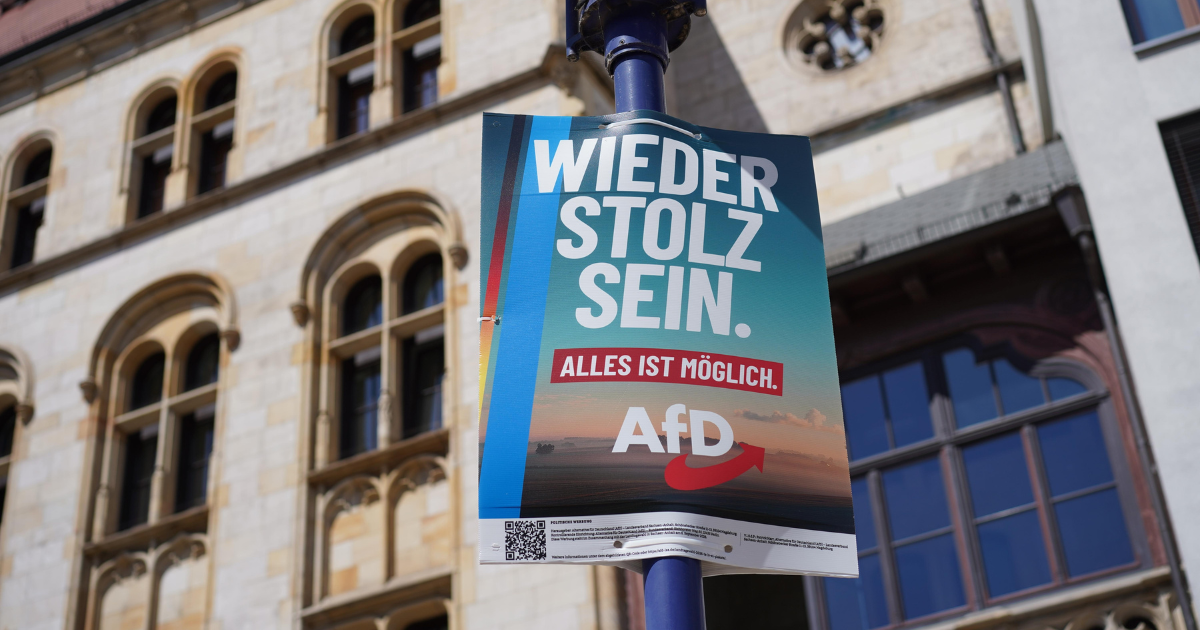 Afd Election Poster Saxony Anhalt 2026