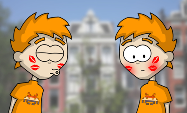 Invader Stu: The 3 kiss rule - Main image / Thumbnail (1100 x 660)