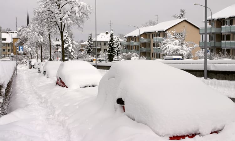 Weather warnings issued as Switzerland faces heavy rain and snow storm