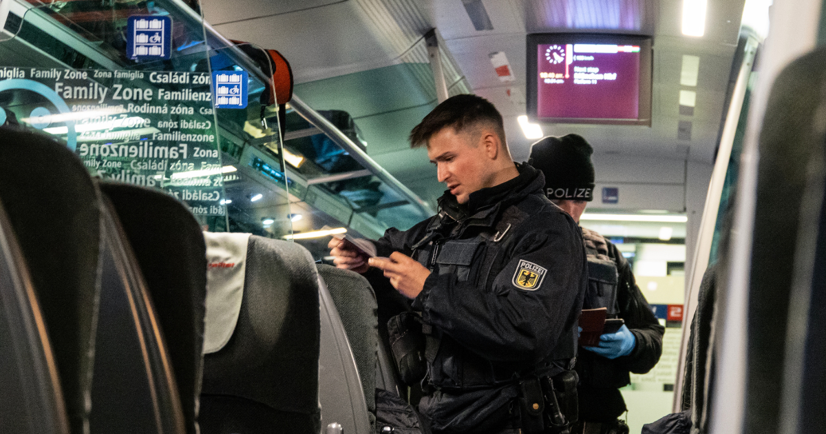 Police German Border Checks
