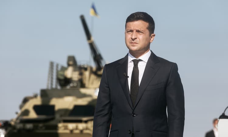 Ukrainian President urges Switzerland to help sanction oligarchs in live address
