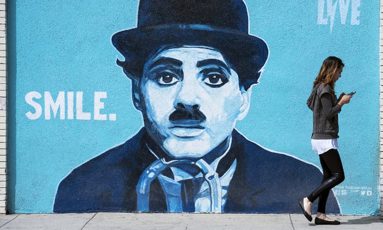 Why did Charlie Chaplin move to Switzerland?