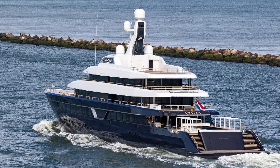 Yacht Rotterdam the Netherlands North Sea Feadship
