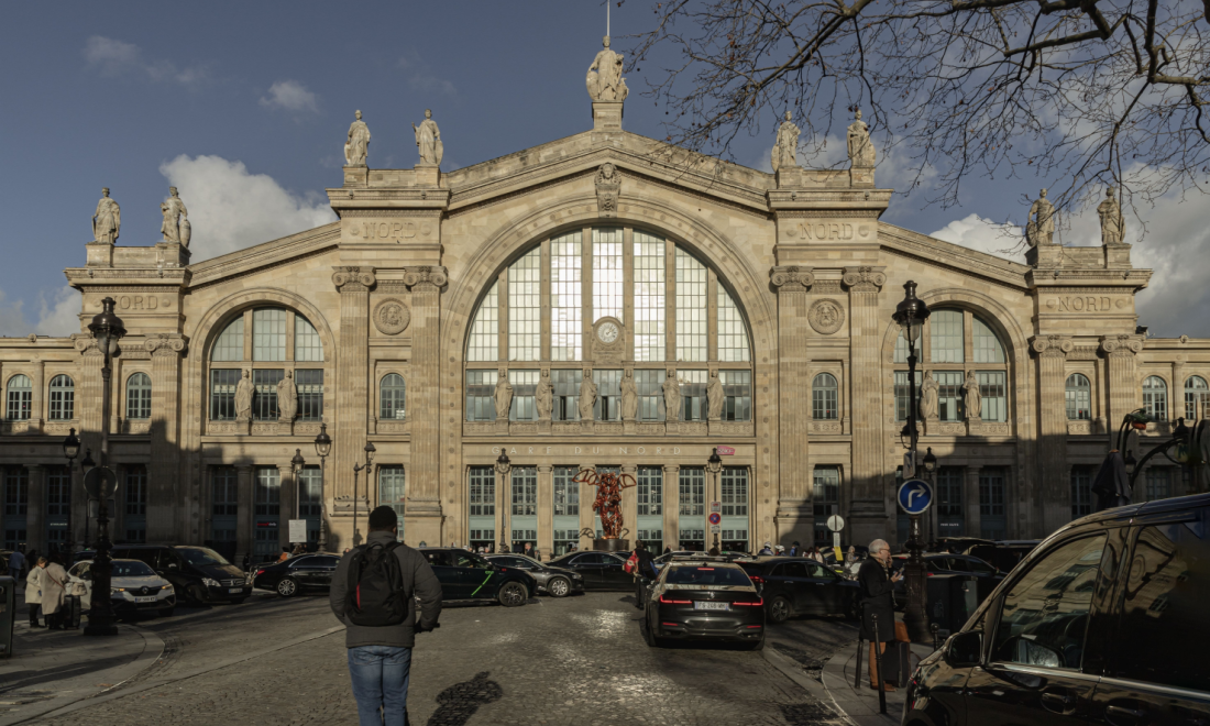 German trains to paris station