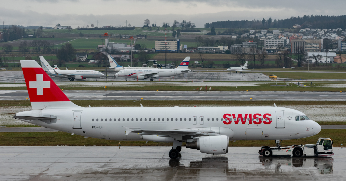 SWISS cancels dozens of flights at Zurich Airport amid severe thunderstorms