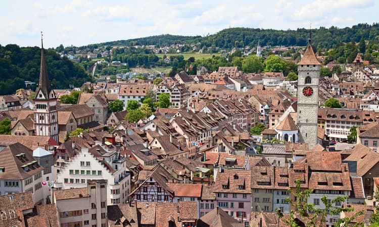 Which Swiss canton has the most affordable homes to buy?